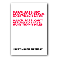 March 2022 Birthday Card